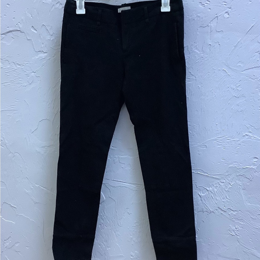 Black ankle length pants